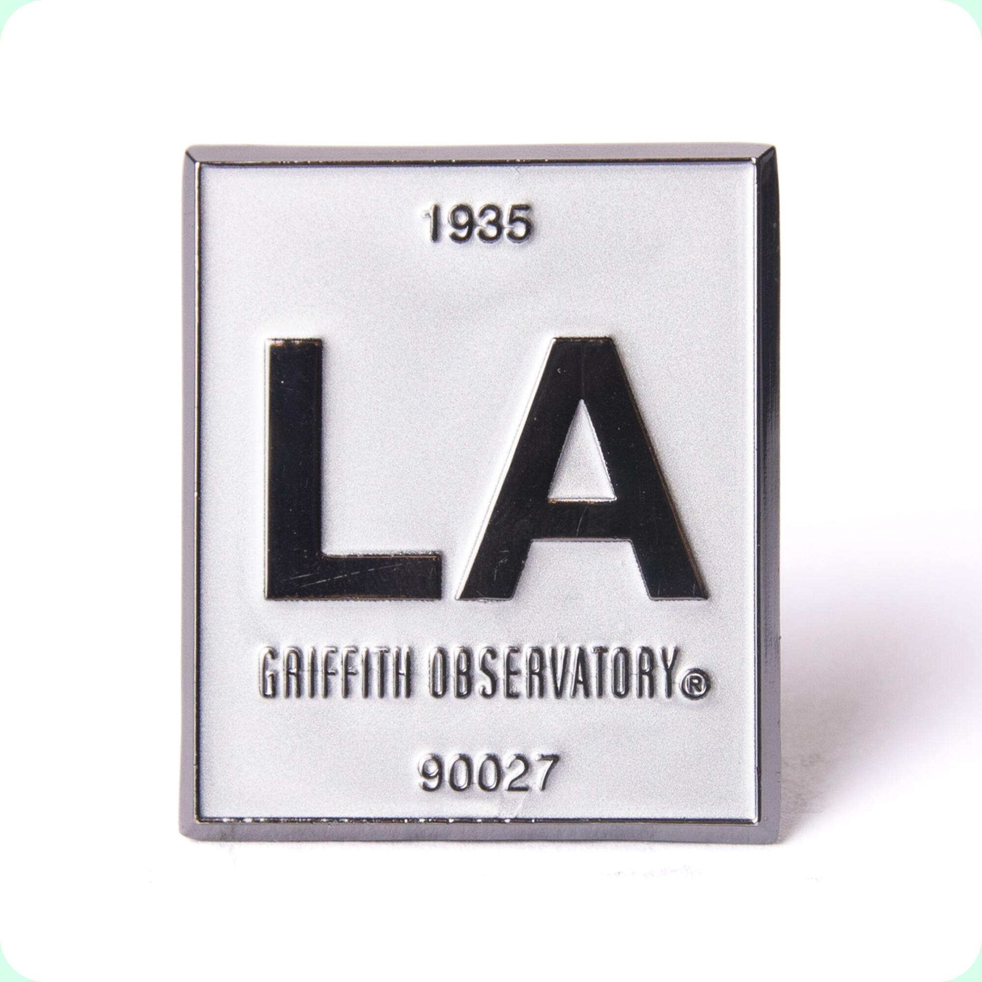 The Griffith Observatory Periodic Table of Elements magnet