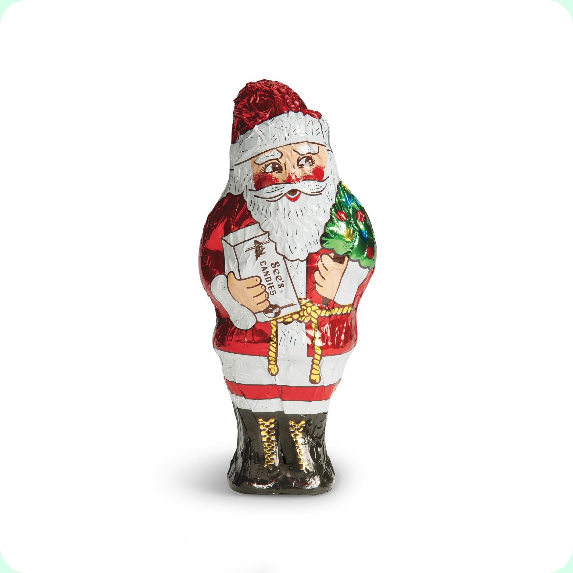 The See's Candies Chocolate Santa