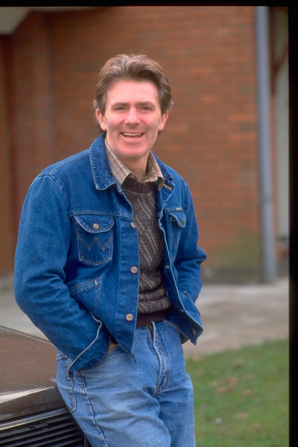 Actor John McArdle in character as Billy Corkhill in television soap Brookside, circa 1989