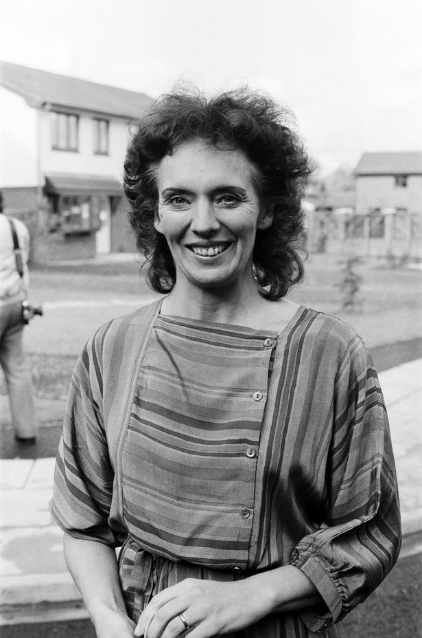 The cast of Brookside, Sue Johnston who played Sheila Grant. 6th October 1982