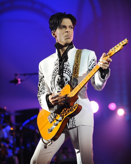 Prince, picture at the Grand Palais in Paris in 2009, once played in the living room of Lianne La Havas