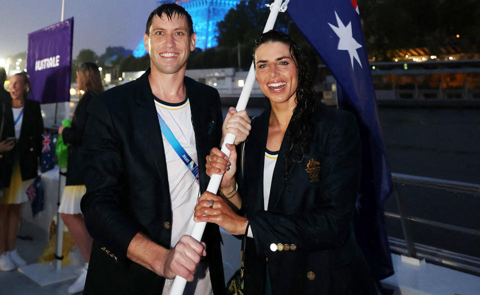 Eddie Ockenden and Jessica Fox.