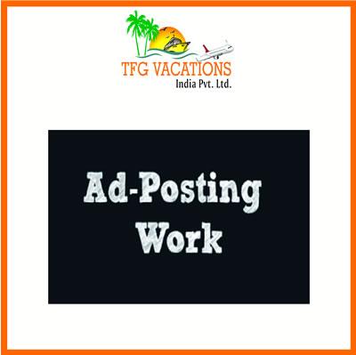 Online Marketing Work Online Jobs From TFG Vacations Pvt. Ltd. - Delhi, India - Free Classifieds - Muamat