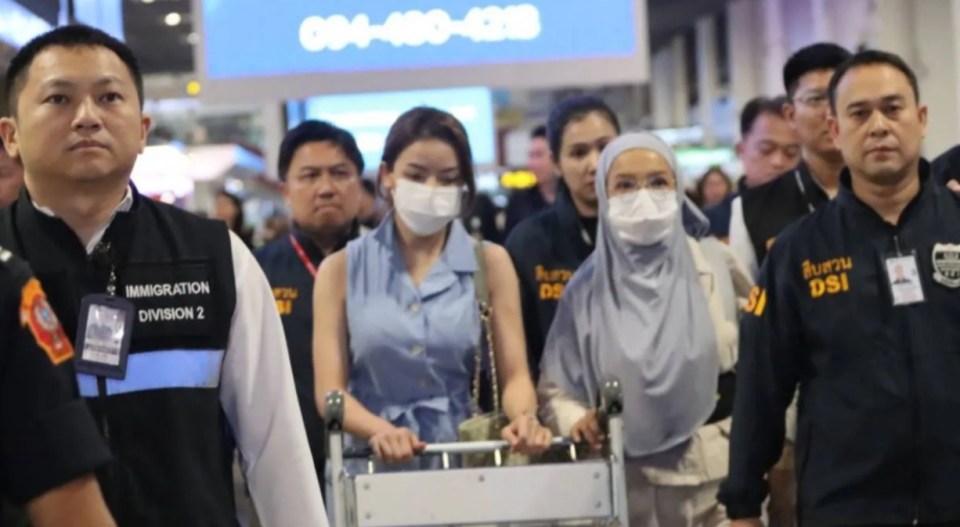 Khongchak and her mother arrived in Bangkok this week and both face lengthy jail terms