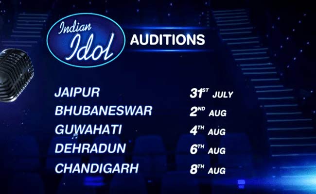 Indian Idol Season 11 Auditions Date