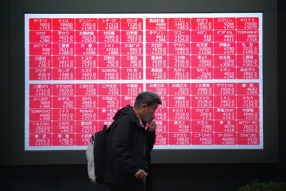 Asian shares mark moderate gains in the face of anxiety over Trump’s trade war