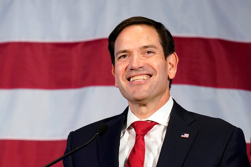 Marco Rubio was once one of Donald Trump’s harshest critics. Photograph: Wilfredo Lee/AP