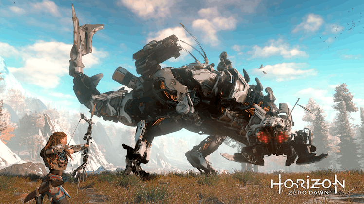 screenshot from Horizon Zero Dawn