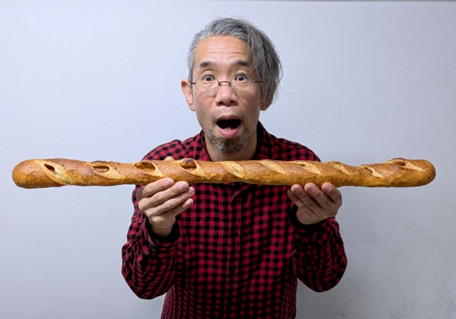 Did Mr. Sato just discover Japan’s longest bread?