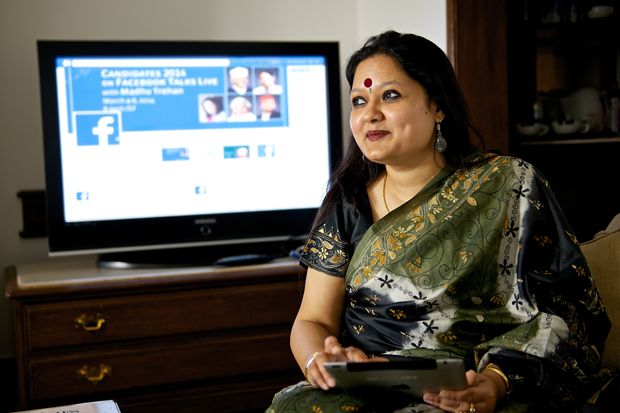 Ankhi Das recently left her job as Facebook’s top public-policy executive in India.