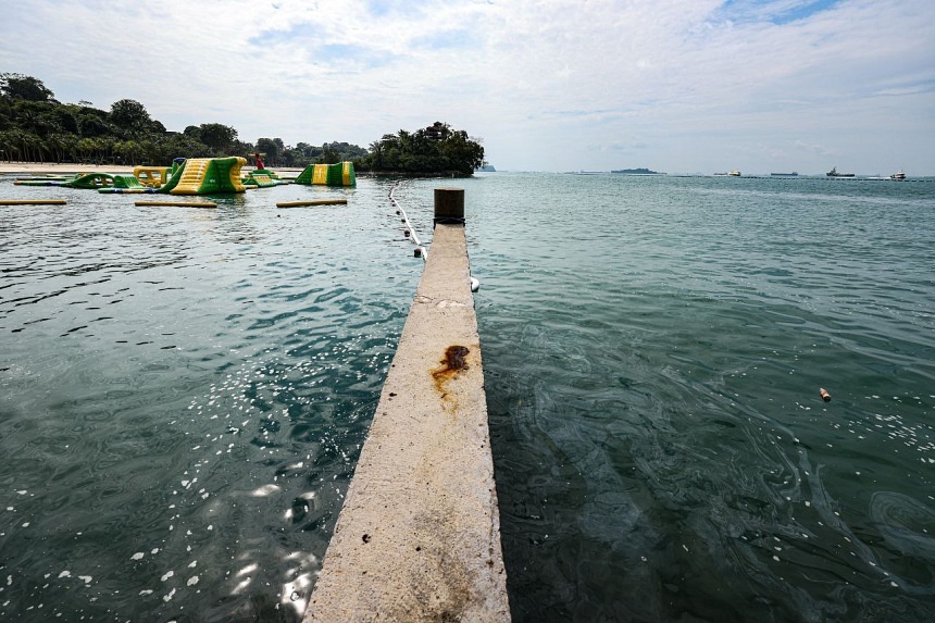 NEA advises public against swimming near several beaches after Shell’s oil leak