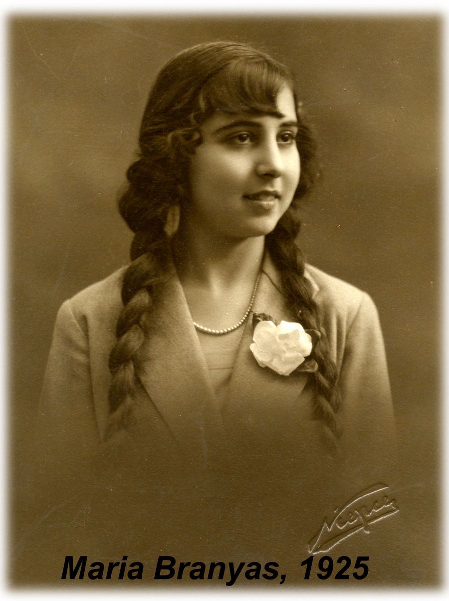 Picture of Maria from 1925 when she was 18