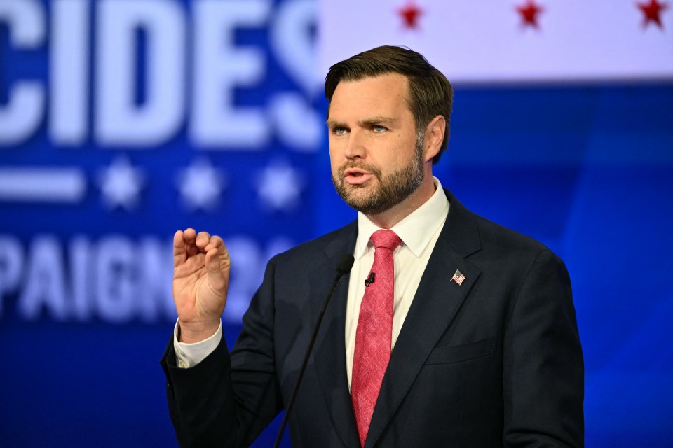 JD Vance, who faced Walz on the debate stage